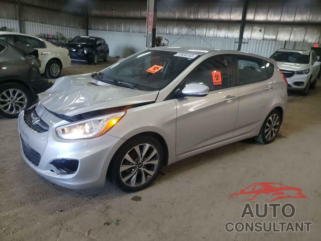 HYUNDAI ACCENT 2016 - KMHCU5AE9GU237559