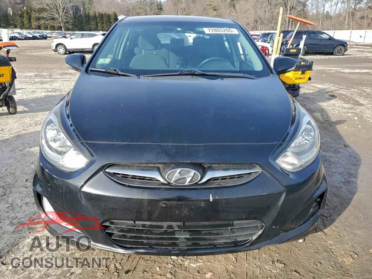 HYUNDAI ACCENT 2013 - KMHCU5AE9DU100875