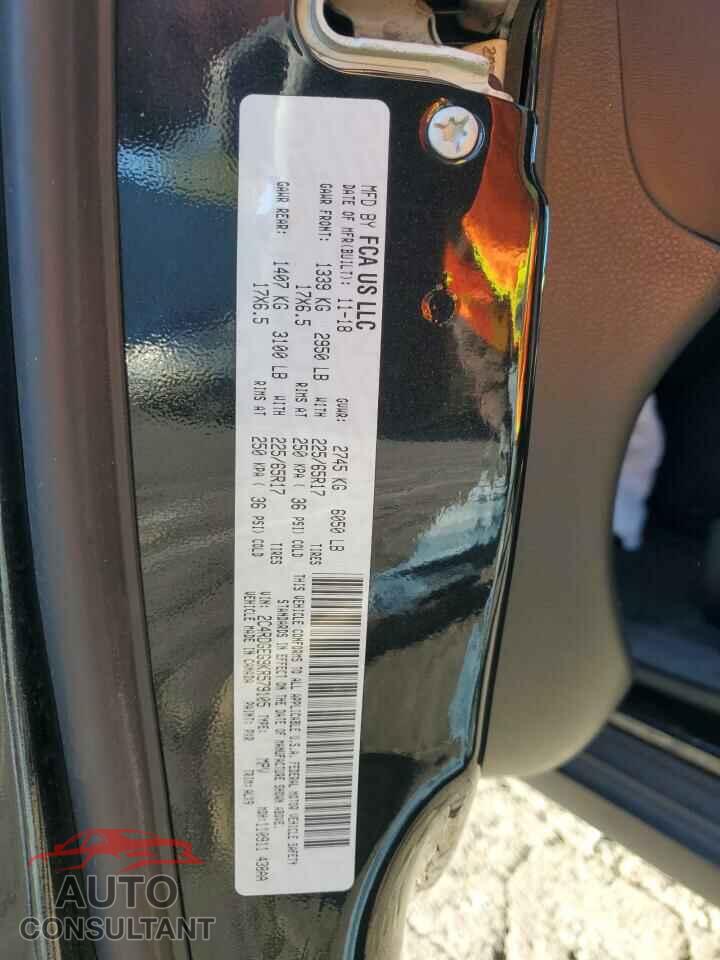 DODGE CARAVAN 2019 - 2C4RDGEG9KR579105