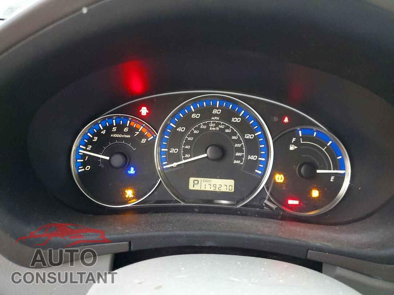 SUBARU FORESTER 2010 - JF2SH6BC7AH776576