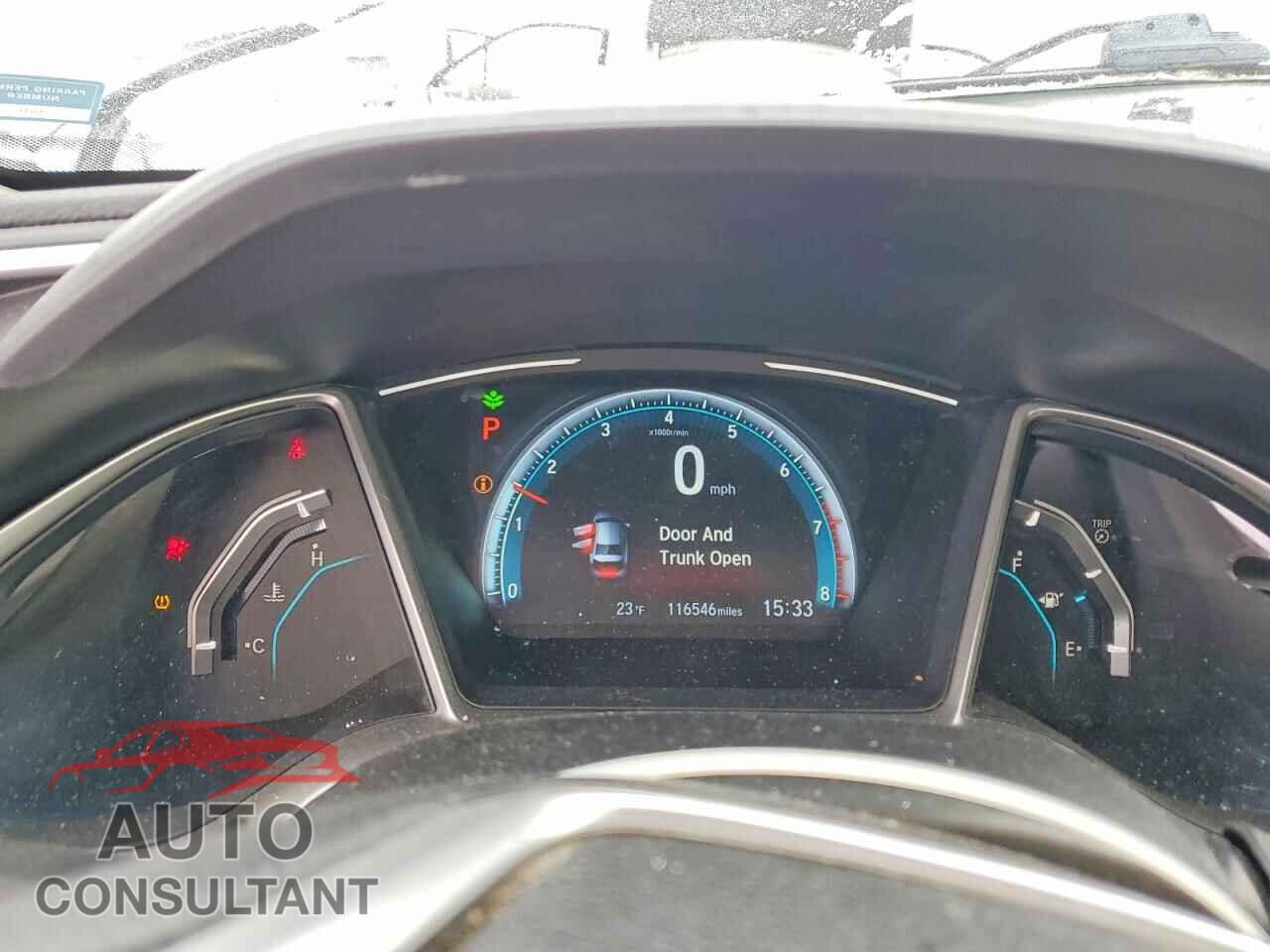 HONDA CIVIC 2017 - 19XFC2F71HE219344