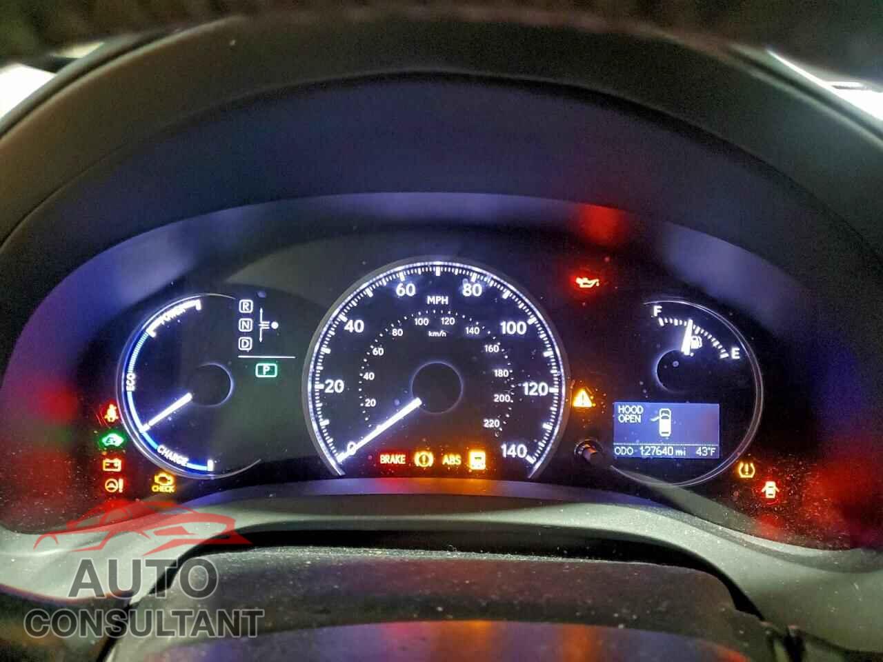 LEXUS CT 200 2012 - JTHKD5BH8C2074688