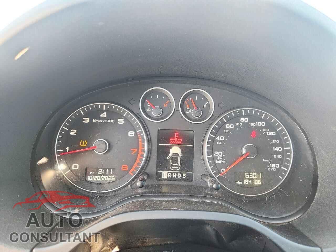 AUDI A3 2009 - WAUKF78P29A007585