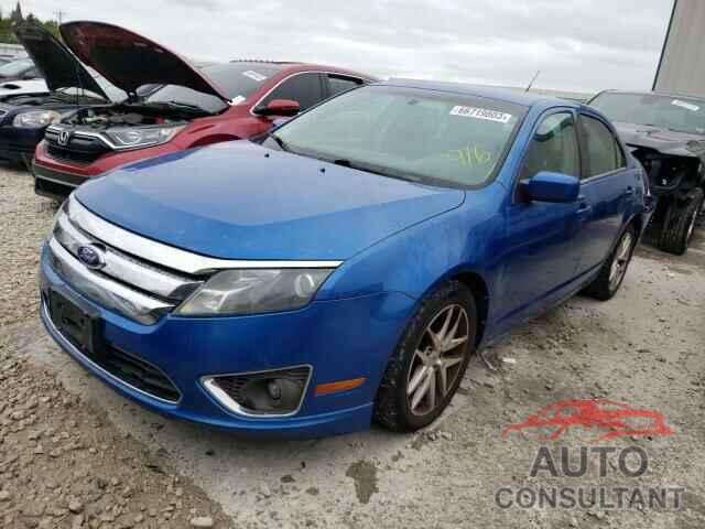 FORD FUSION 2012 - 3FAHP0JGXCR182374