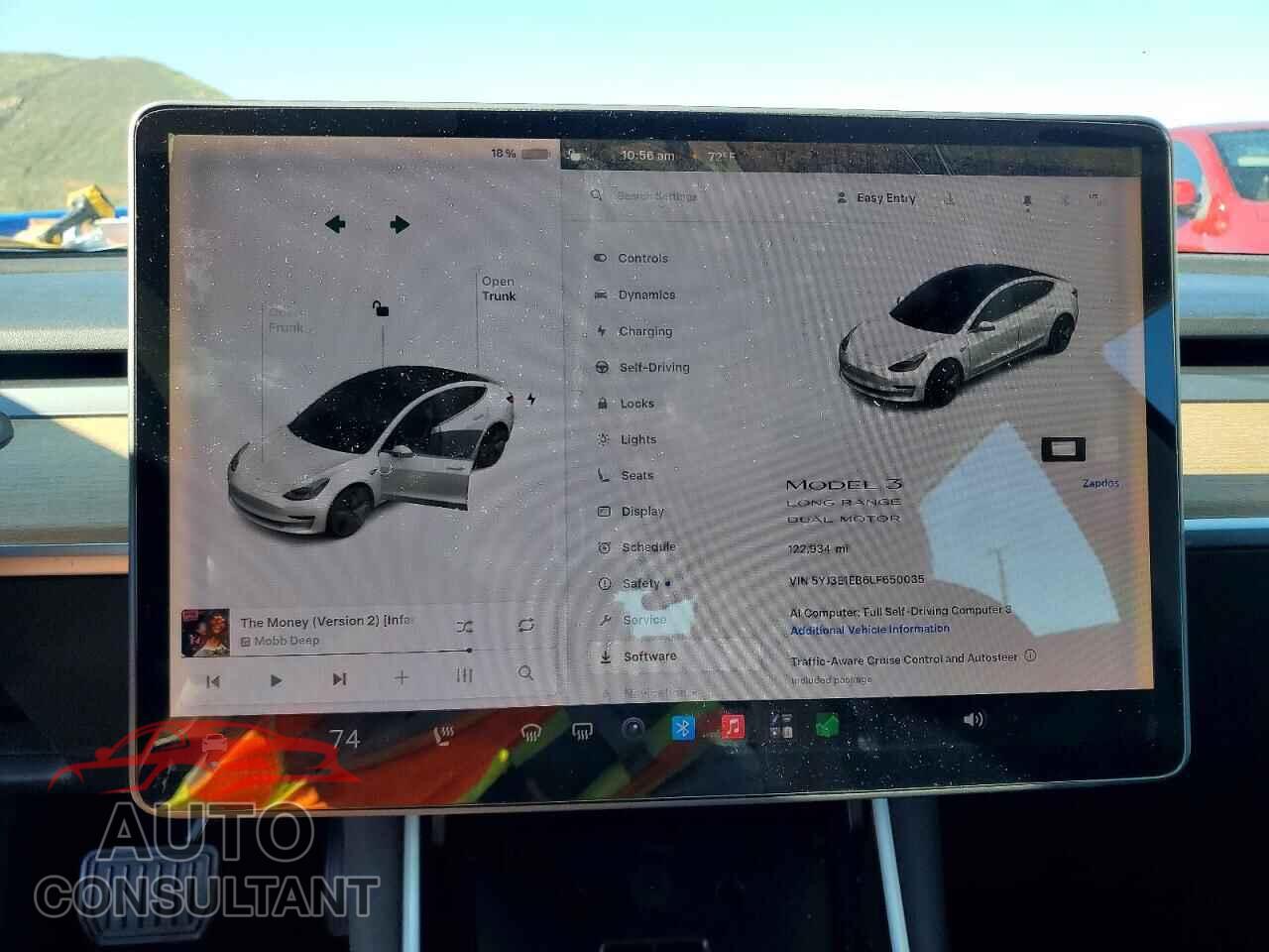 TESLA MODEL 3 2020 - 5YJ3E1EB6LF650035