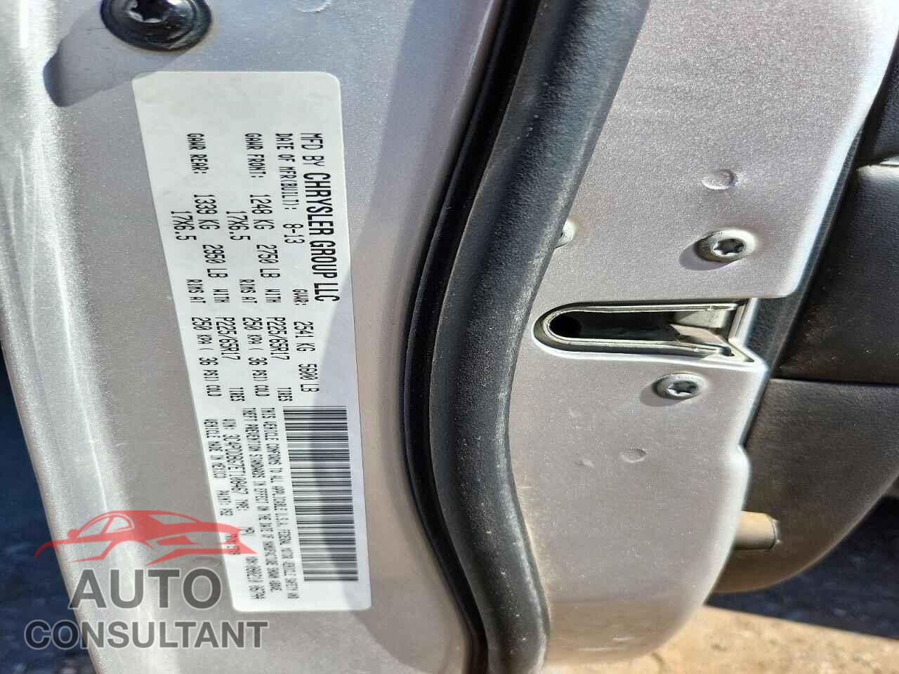 DODGE JOURNEY 2014 - 3C4PDDBG7ET108467