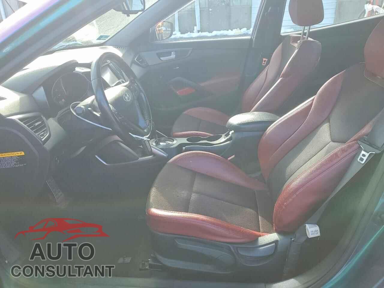 HYUNDAI VELOSTER 2015 - KMHTC6AE0FU226702