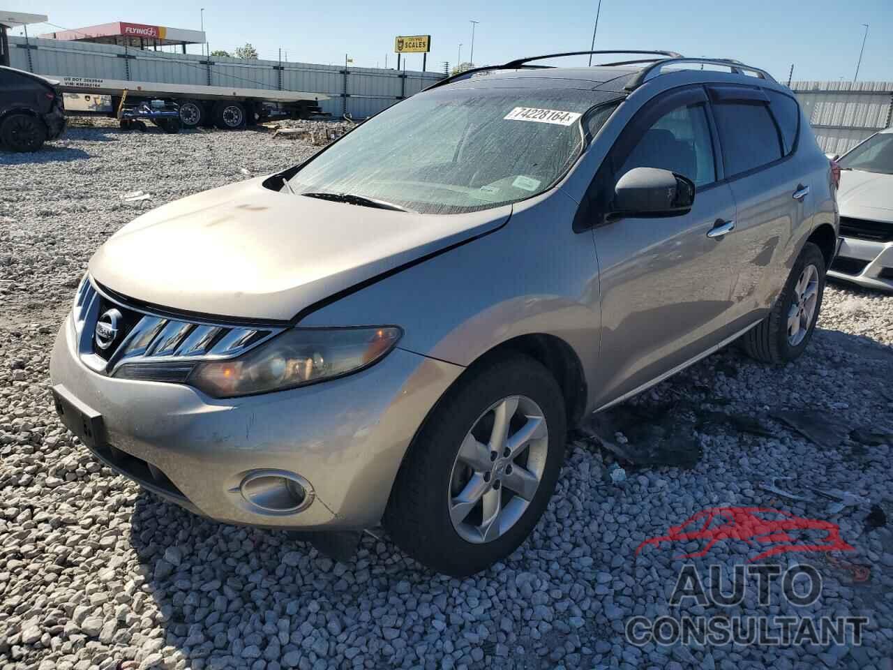 NISSAN MURANO 2009 - JN8AZ18WX9W205851