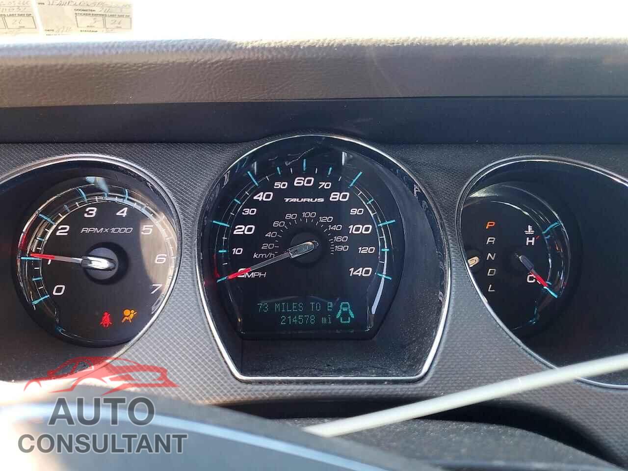 FORD TAURUS 2010 - 1FAHP2DW9AG159266