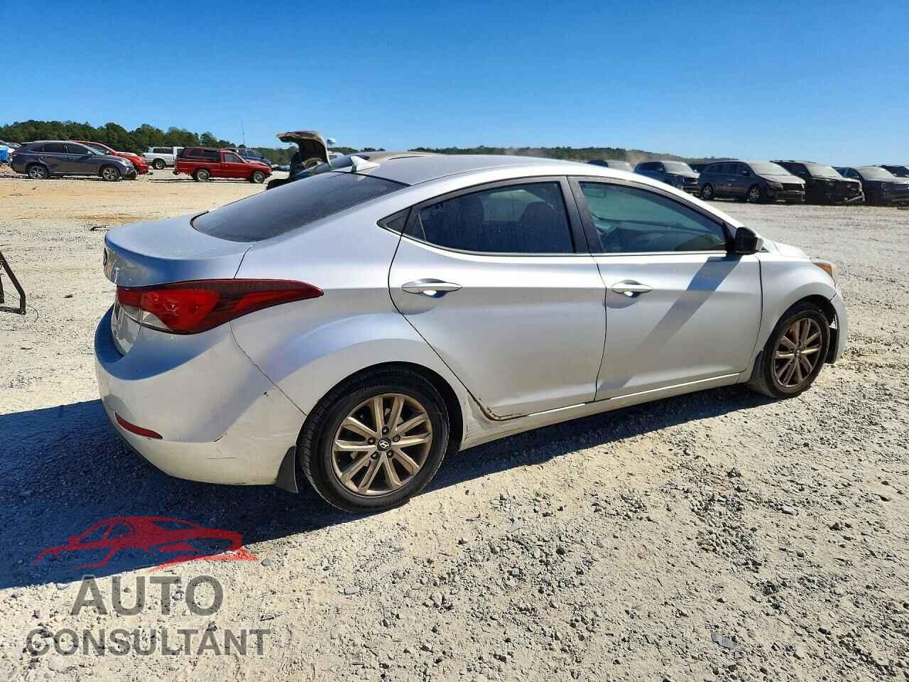 HYUNDAI ELANTRA 2014 - KMHDH4AE9EU215416