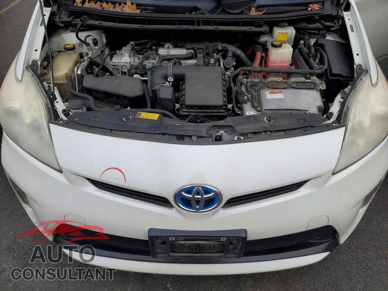 TOYOTA PRIUS 2012 - JTDKN3DUXC5524367