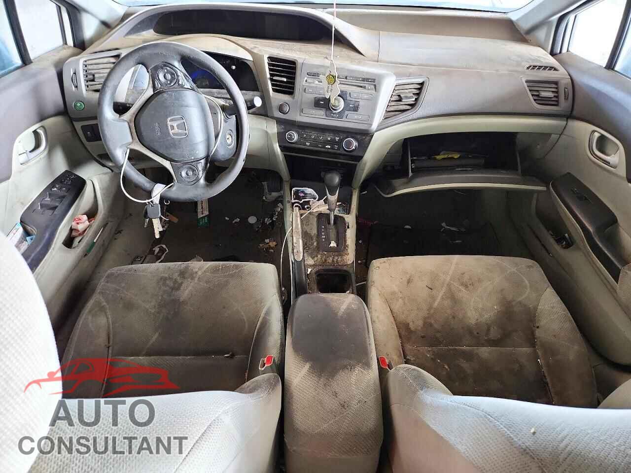 HONDA CIVIC 2012 - 19XFB2F55CE386591