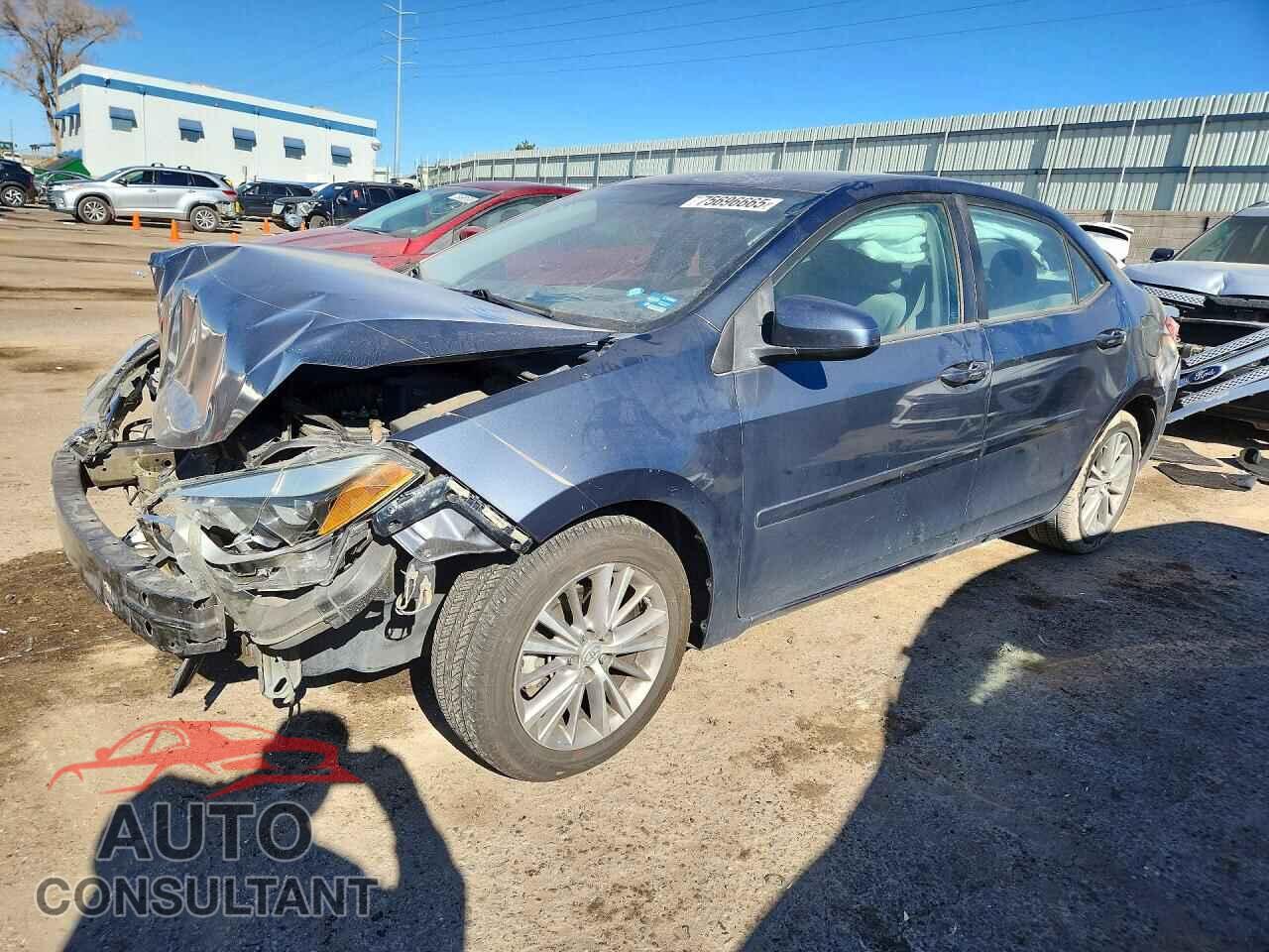 TOYOTA COROLLA 2015 - 5YFBURHE3FP237663