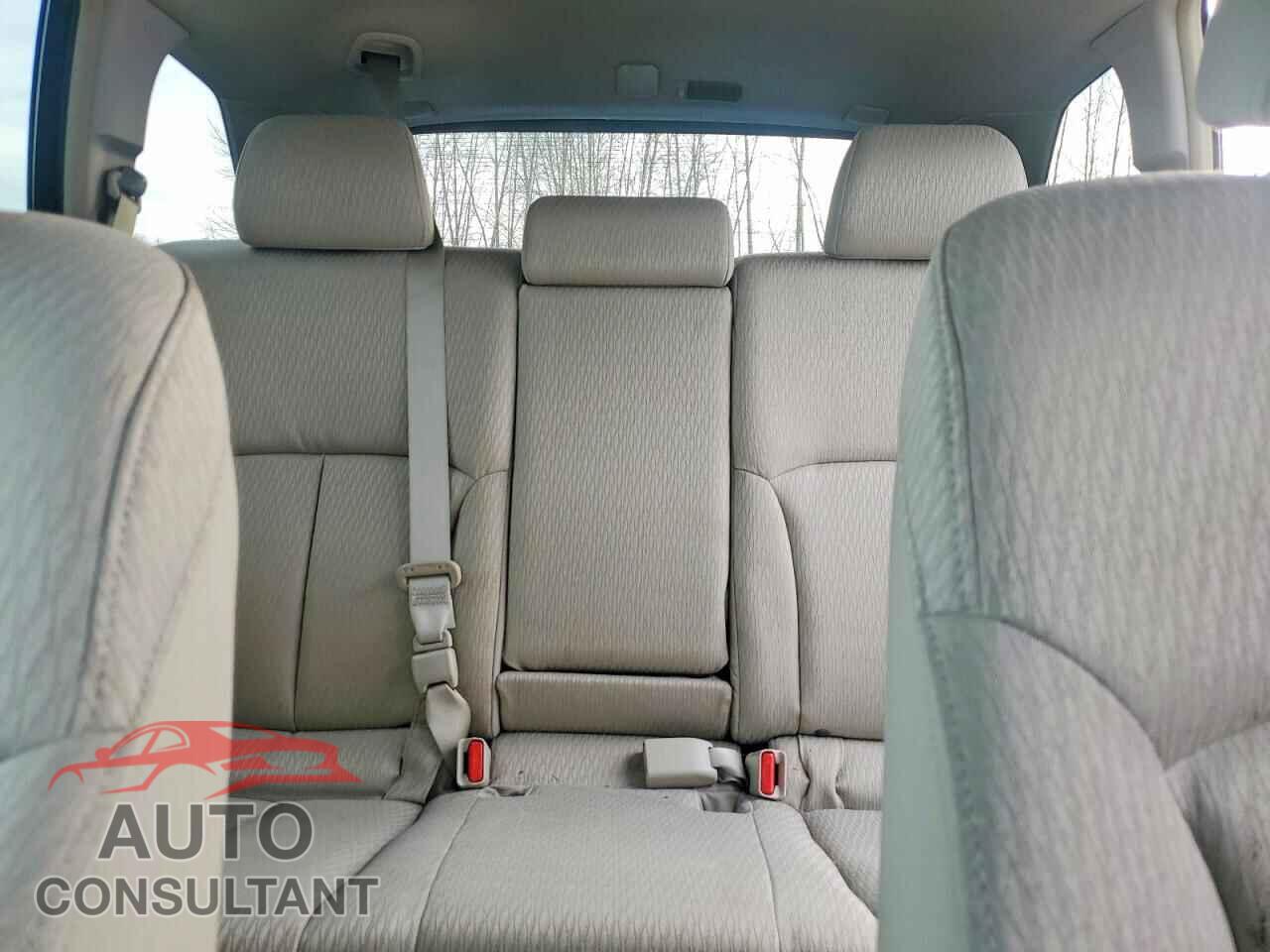 SUBARU OUTBACK 2012 - 4S4BRBCC7C3256604