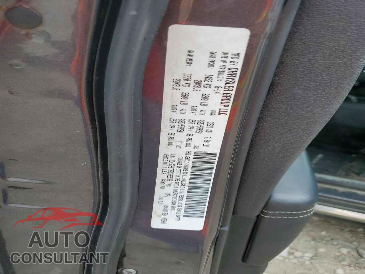 DODGE DURANGO 2014 - 1C4SDHET0EC596599