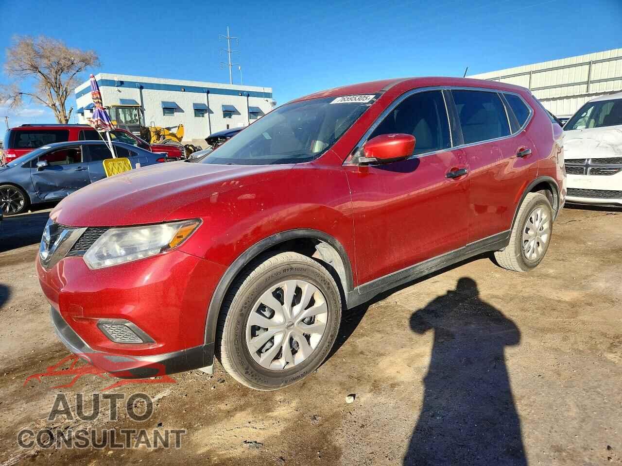 NISSAN ROGUE 2016 - KNMAT2MV2GP643013