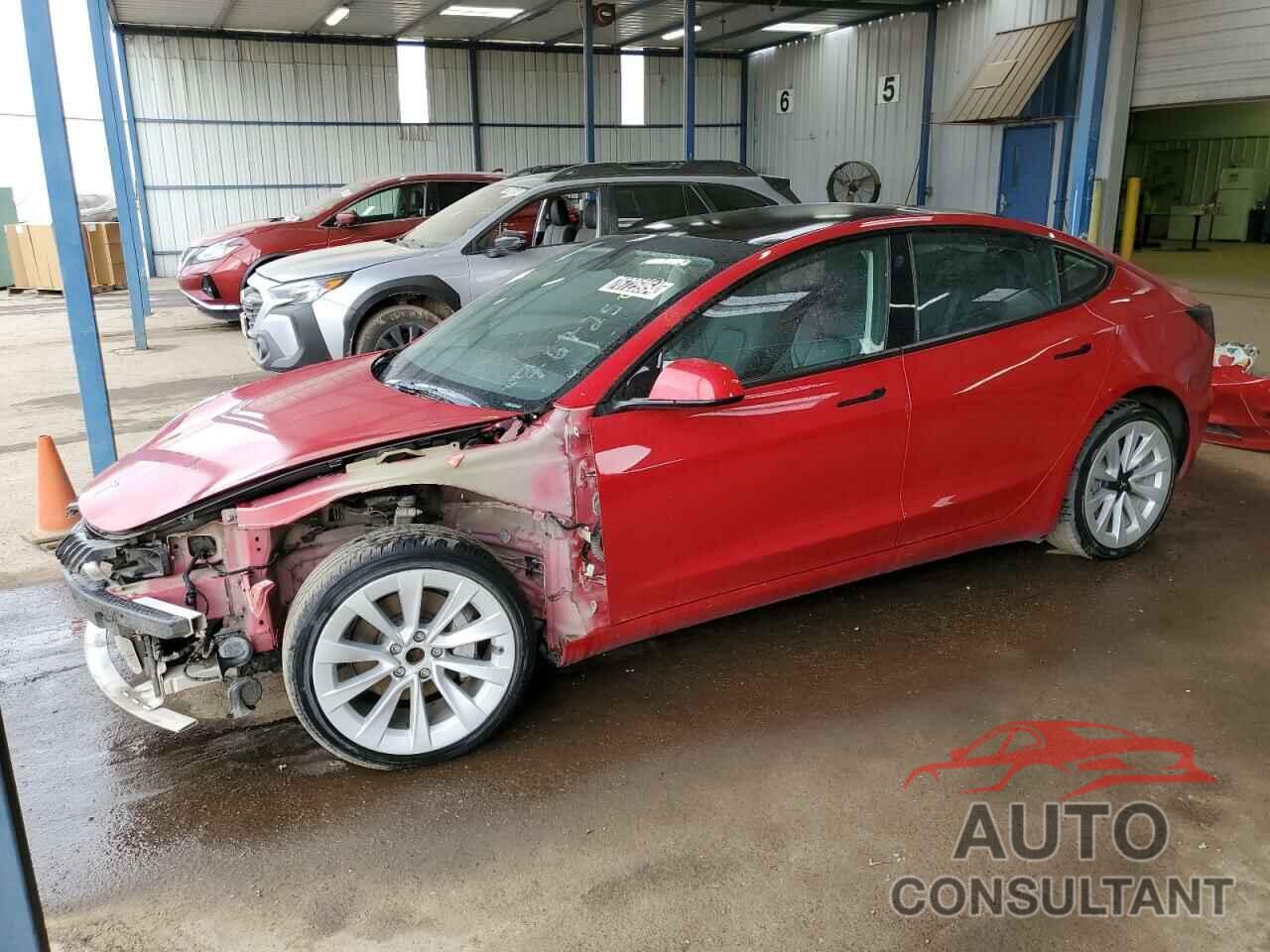 TESLA MODEL 3 2022 - 5YJ3E1EA4NF290788