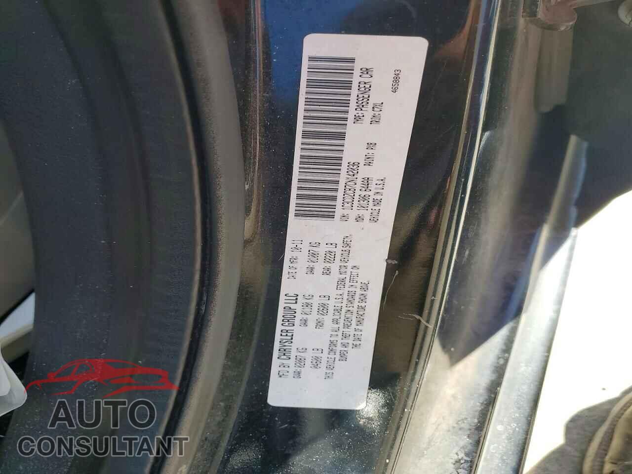 DODGE AVENGER 2012 - 1C3CDZCB7CN142036