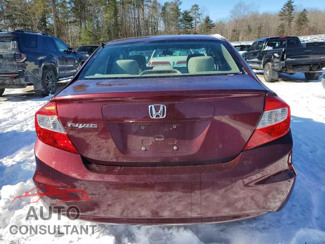 HONDA CIVIC 2012 - 2HGFB2F5XCH543697