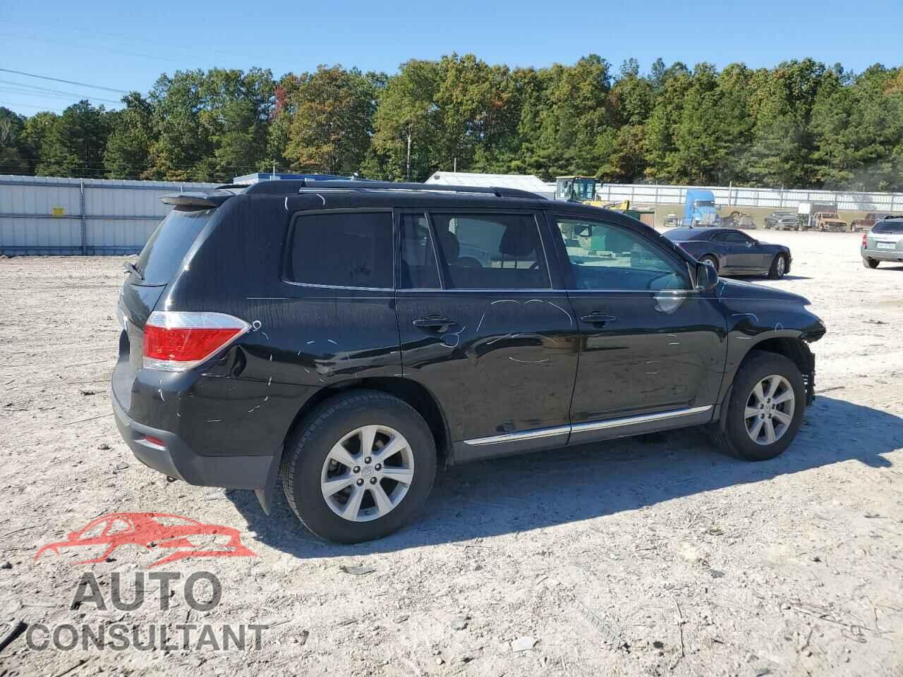 TOYOTA HIGHLANDER 2012 - 5TDBK3EH3CS157686