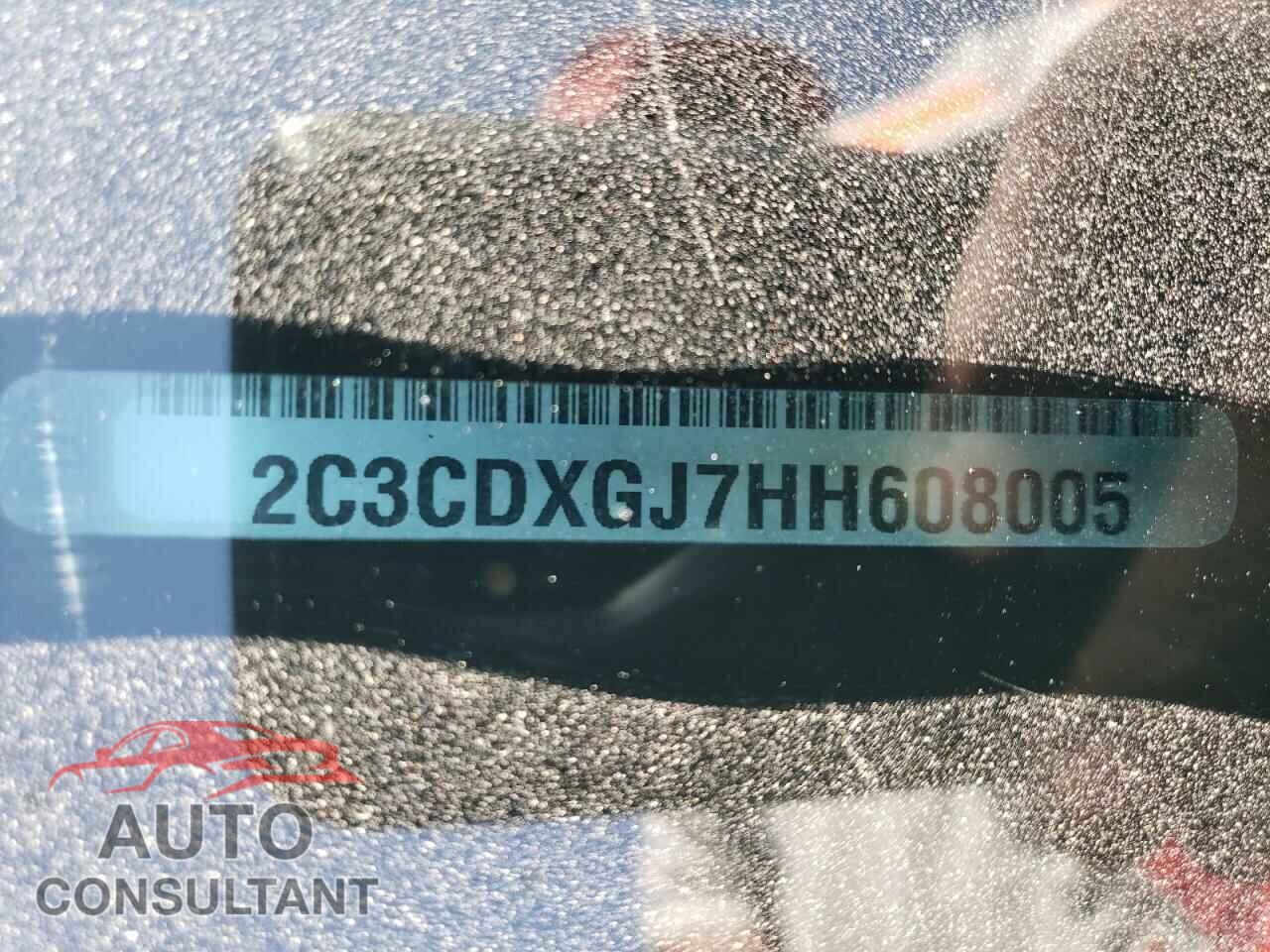 DODGE CHARGER 2017 - 2C3CDXGJ7HH608005