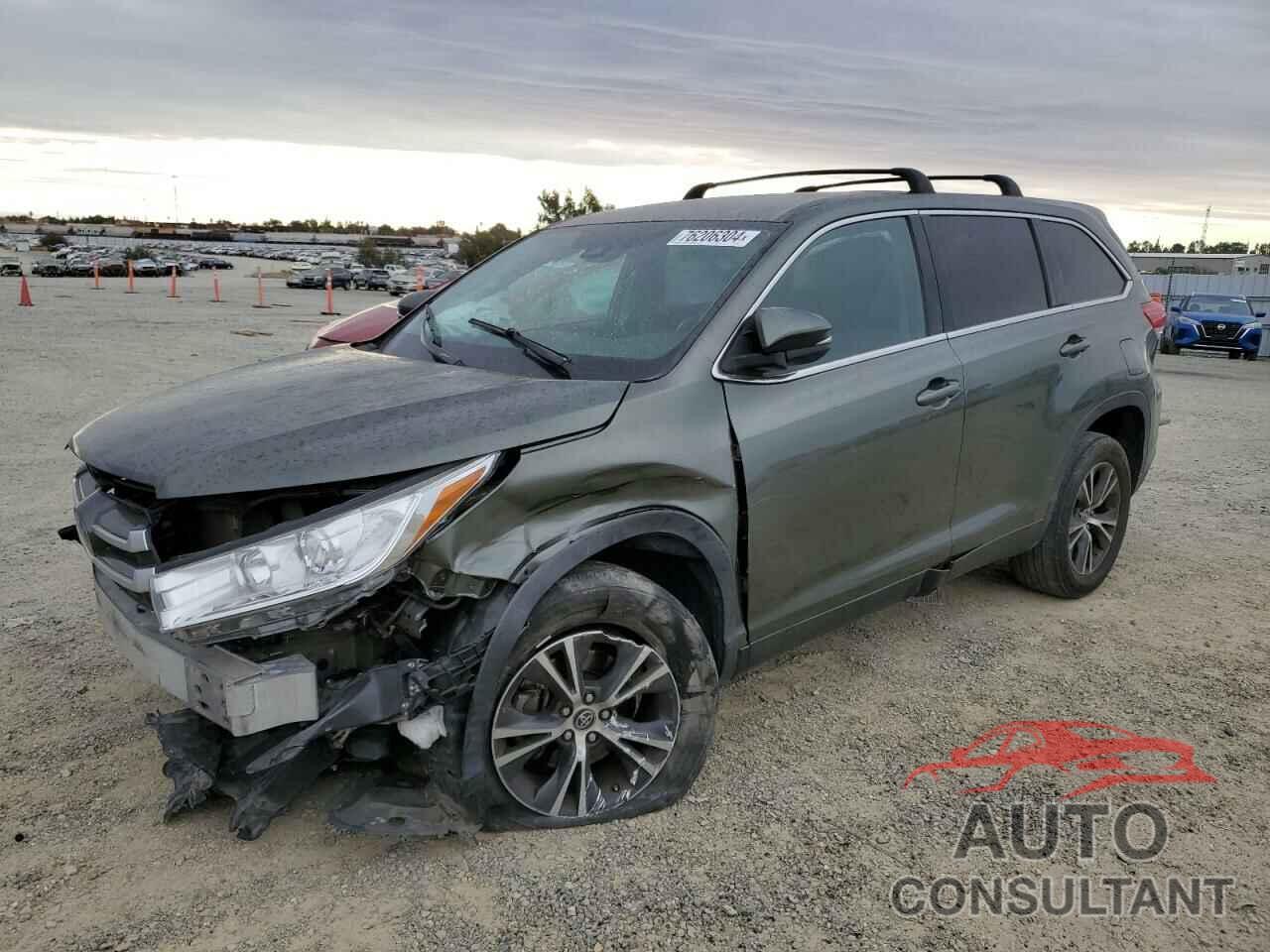 TOYOTA HIGHLANDER 2019 - 5TDZZRFH7KS320351