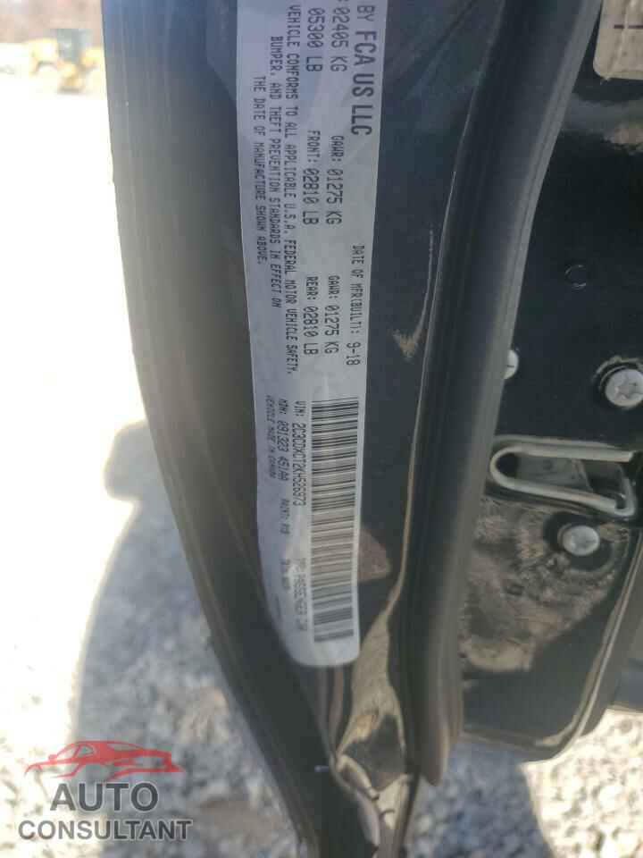 DODGE CHARGER 2019 - 2C3CDXCT2KH526973