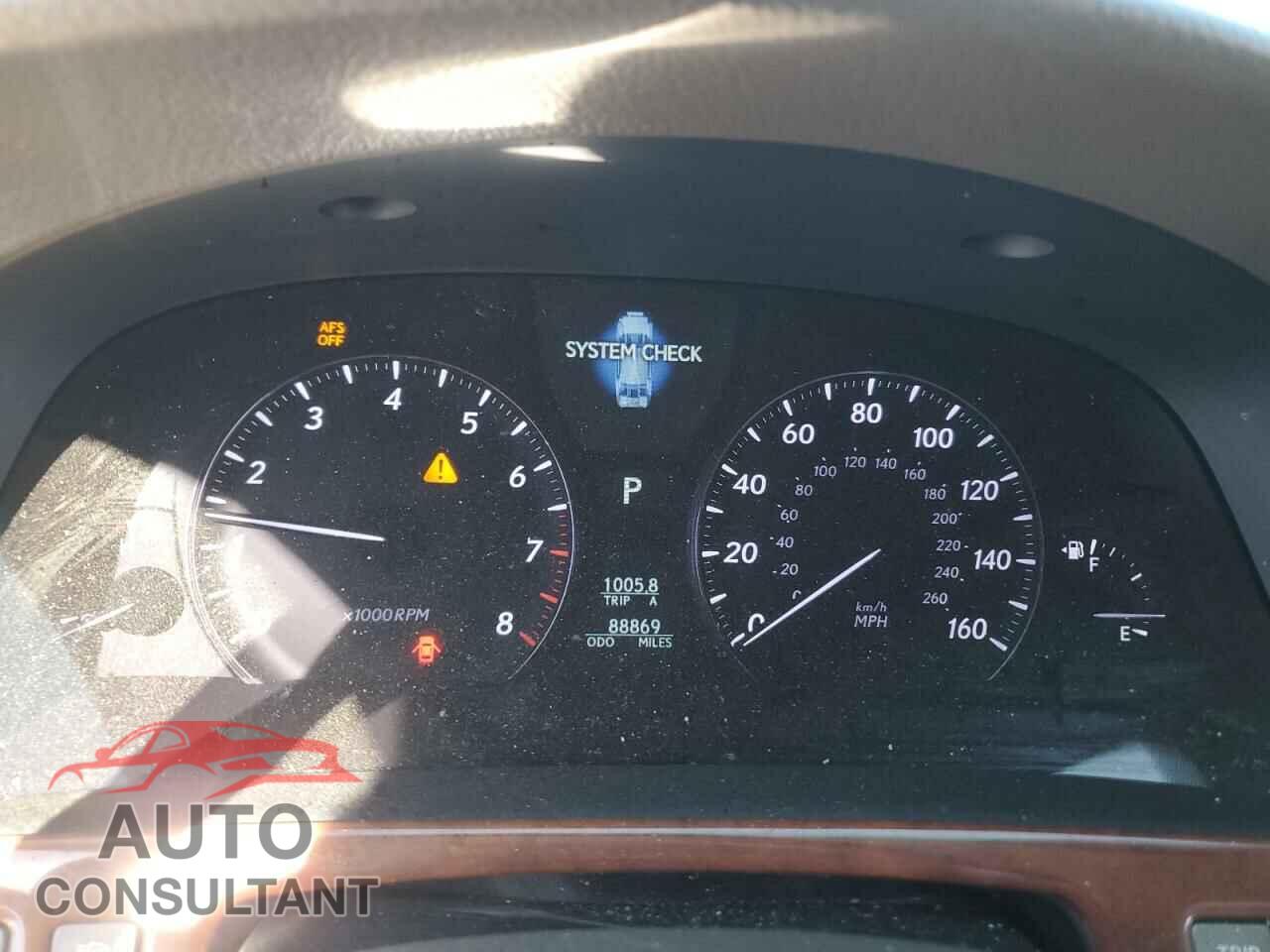 LEXUS LS460 2010 - JTHCL5EF5A5006300