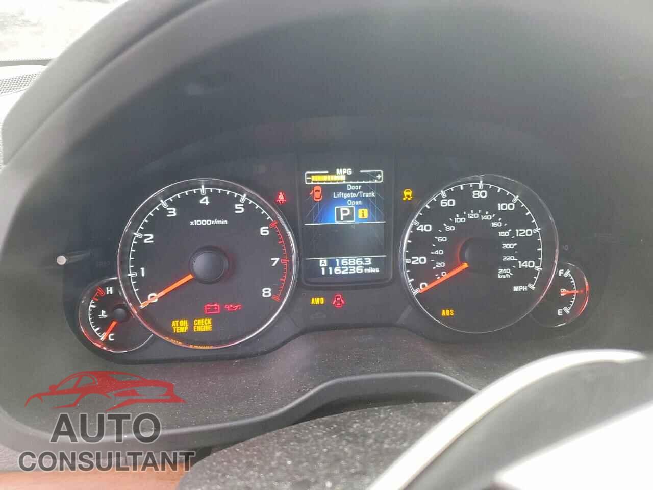 SUBARU OUTBACK 2013 - 4S4BRBKC3D3240757