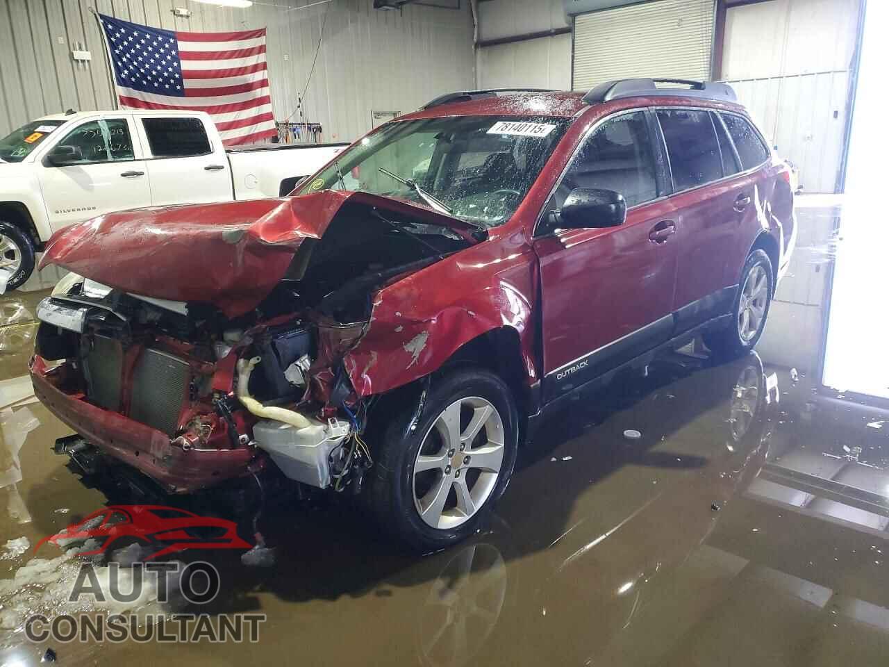 SUBARU OUTBACK 2014 - 4S4BRBAC8E3262403