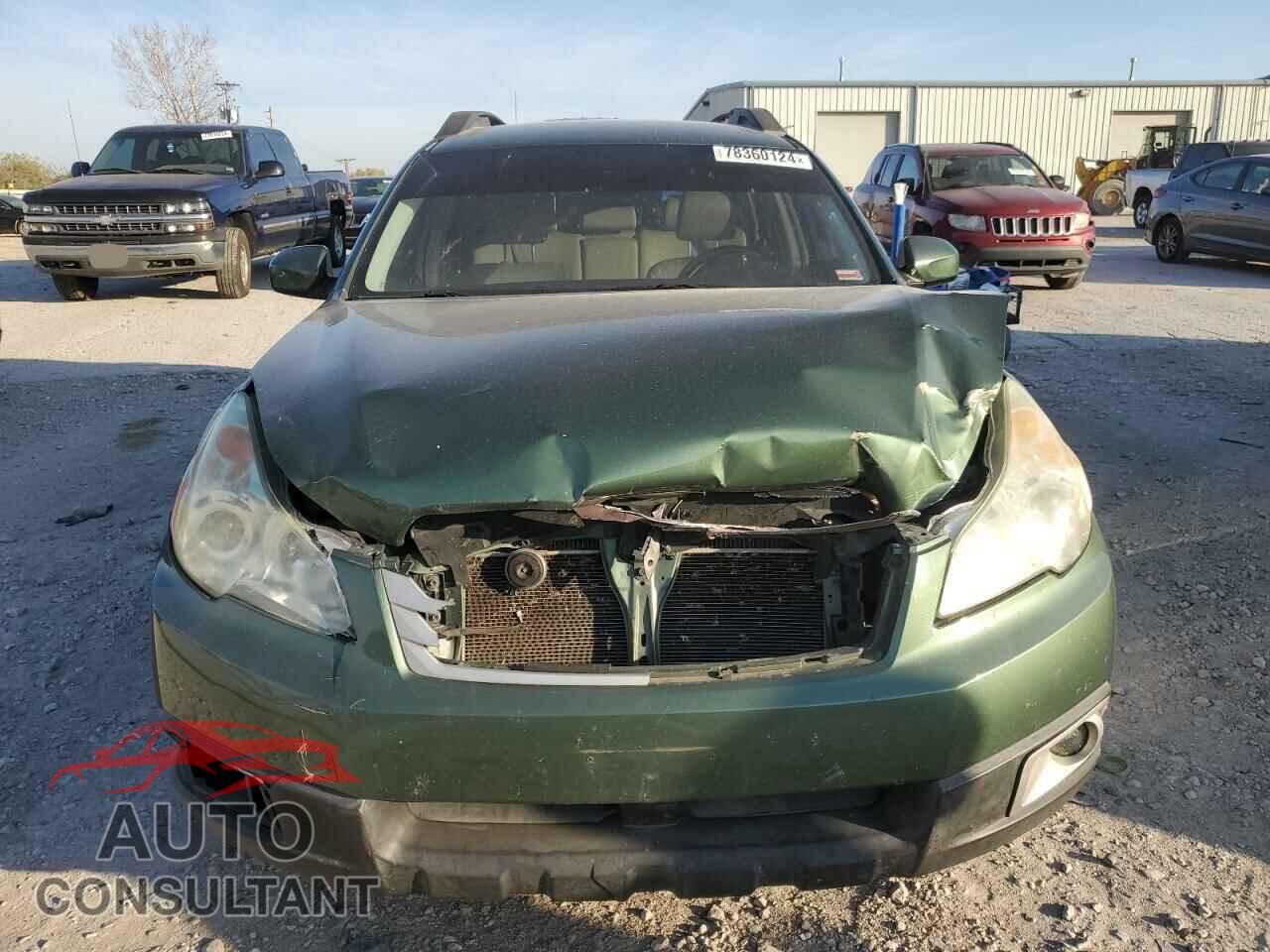 SUBARU OUTBACK 2011 - 4S4BRBCC4B3327174