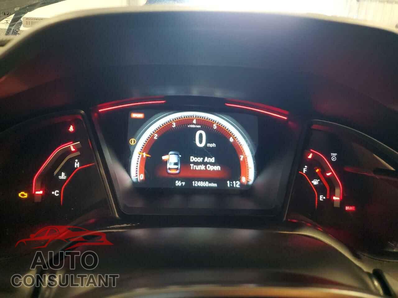 HONDA CIVIC 2017 - 2HGFC1E51HH705037