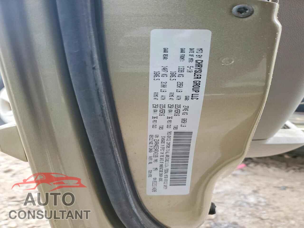 DODGE CARAVAN 2010 - 2D4RN4DE5AR343189