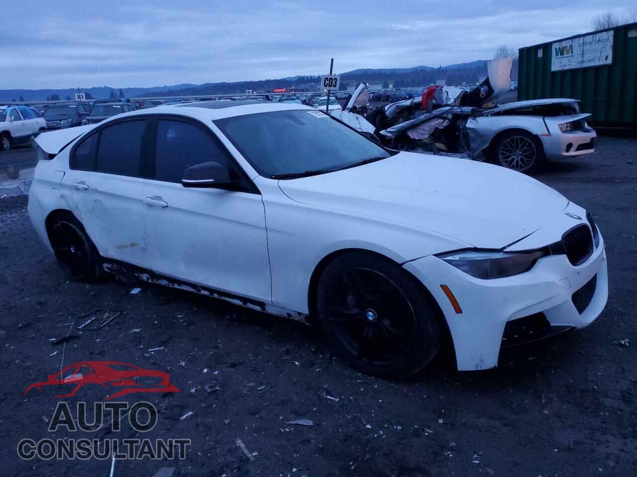 BMW 3 SERIES 2017 - WBA8D9G30HNU63280