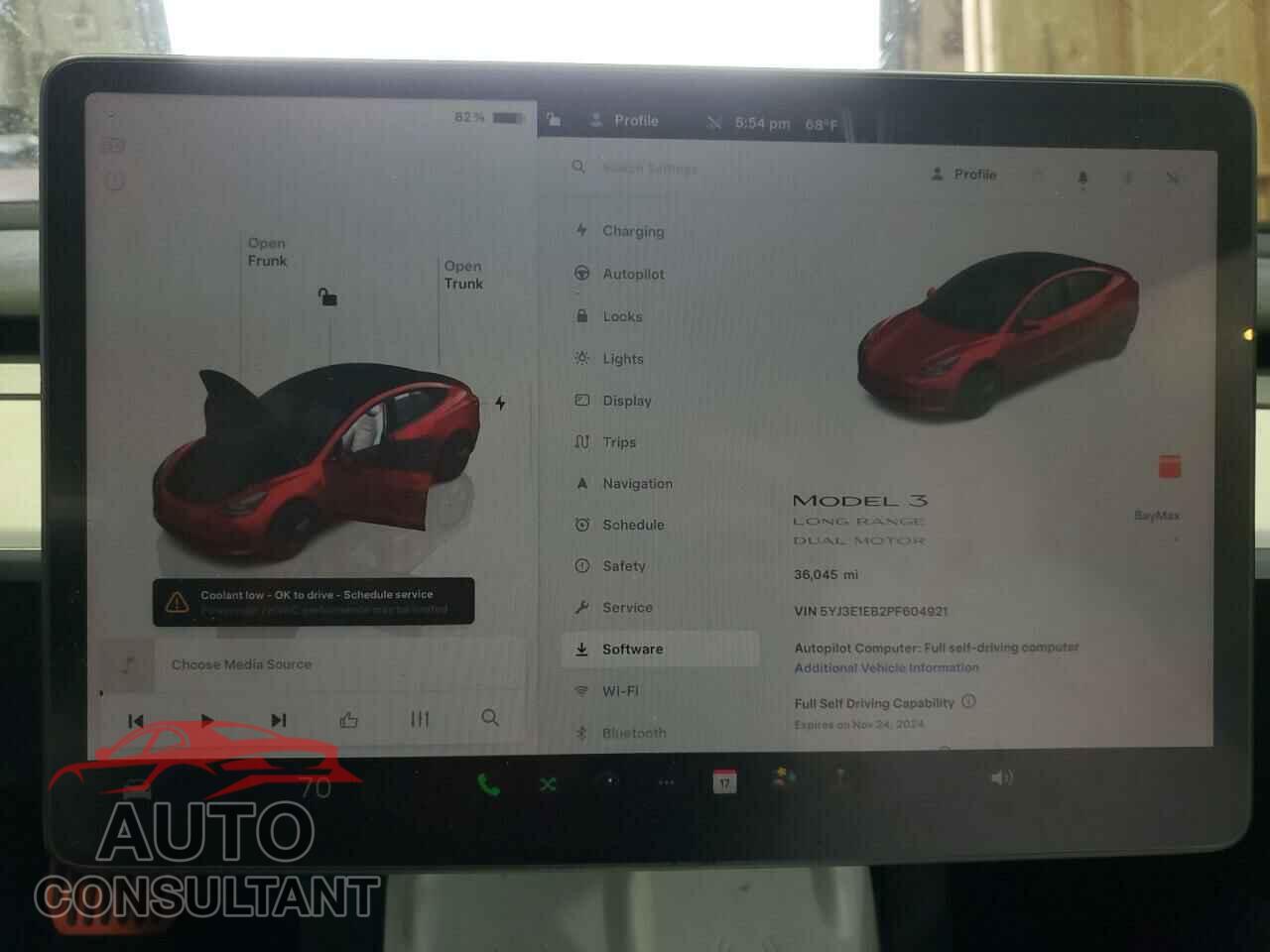 TESLA MODEL 3 2023 - 5YJ3E1EB2PF604921