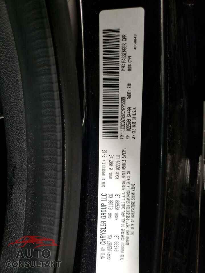 DODGE AVENGER 2012 - 1C3CDZAB2CN225599