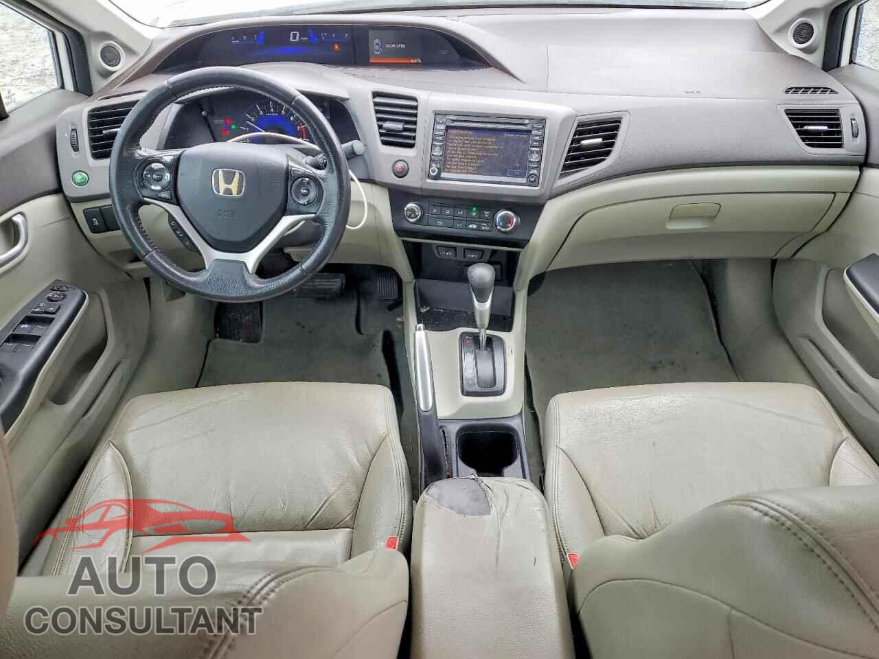 HONDA CIVIC 2012 - 19XFB2F92CE314038