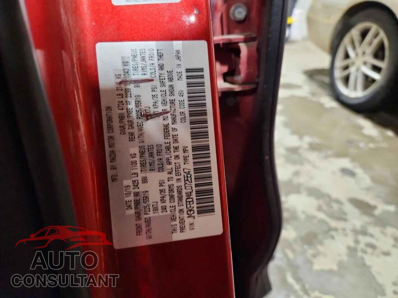 MAZDA CX-5 2020 - JM3KFBDM4L0725547