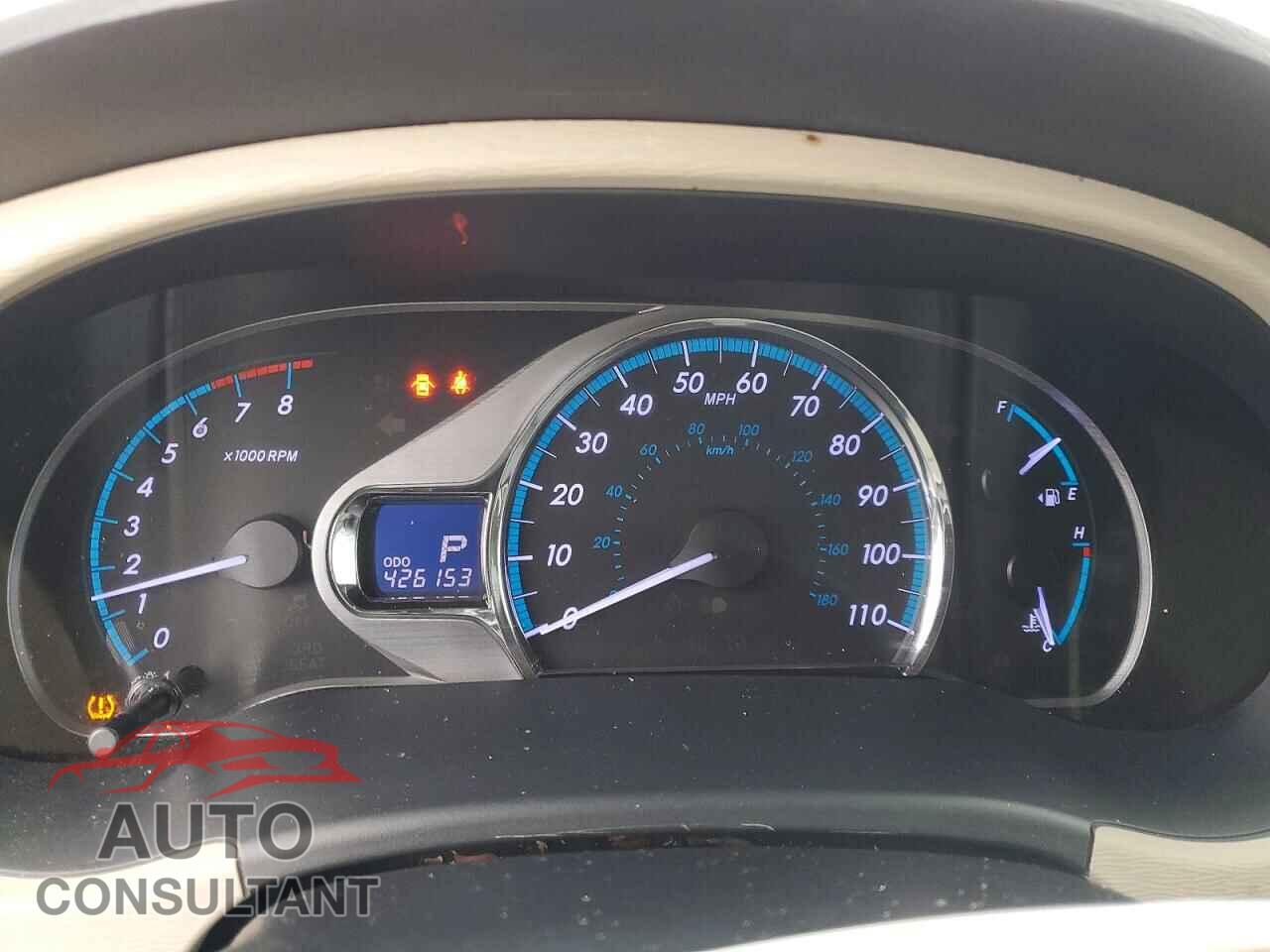 TOYOTA SIENNA 2012 - 5TDYK3DC8CS230633