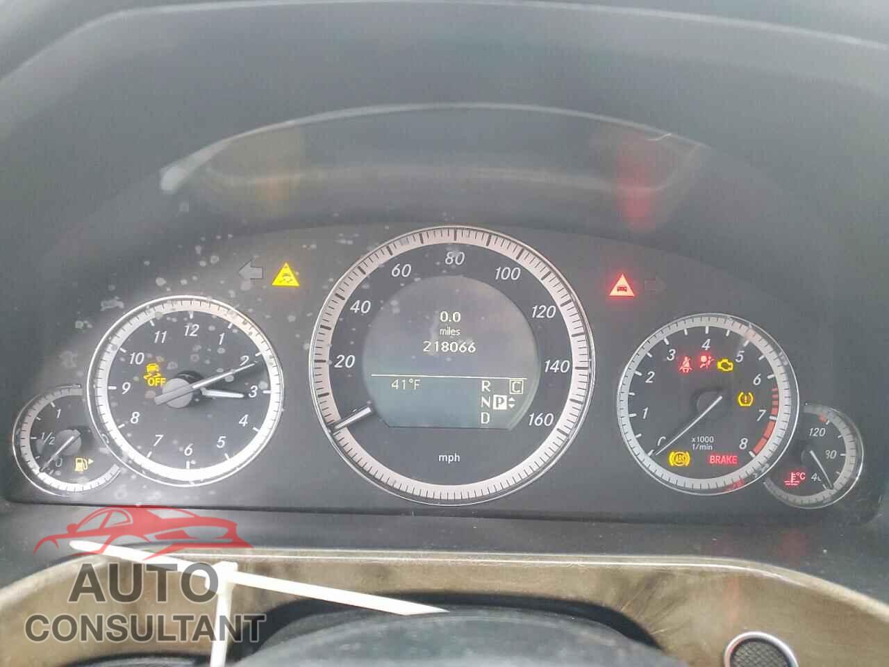 MERCEDES-BENZ E-CLASS 2010 - WDDHF8HB4AA116115