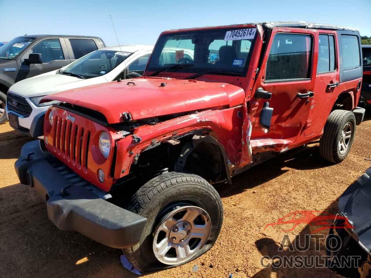 JEEP WRANGLER 2018 - 1C4BJWKGXJL830598