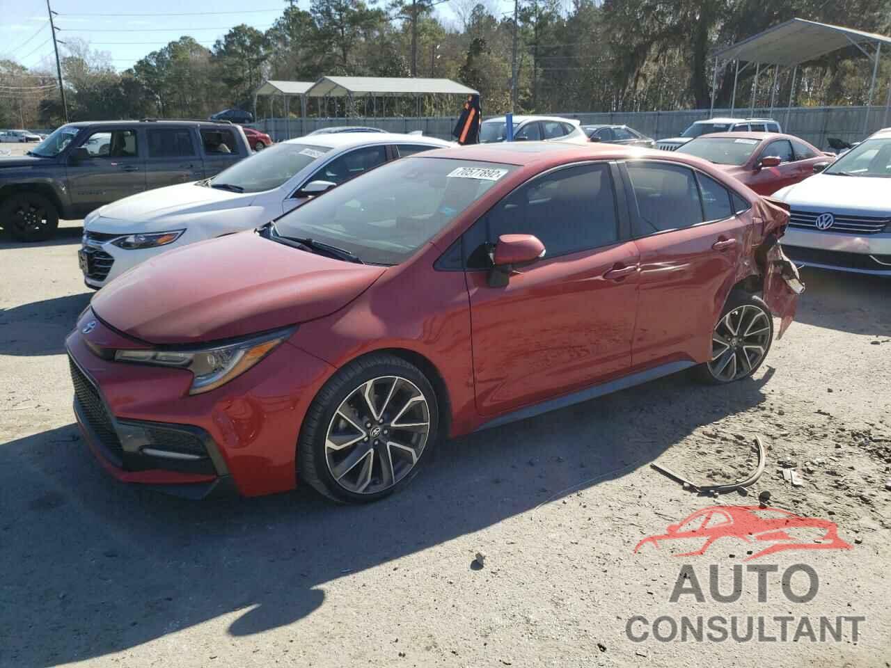 TOYOTA COROLLA 2021 - 5YFP4MCE1MP078672