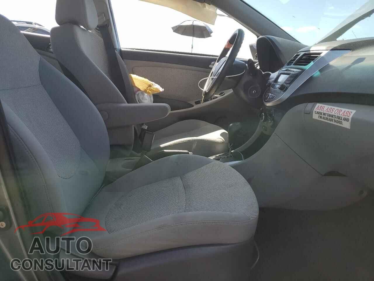 HYUNDAI ACCENT 2012 - KMHCT4AE3CU197910