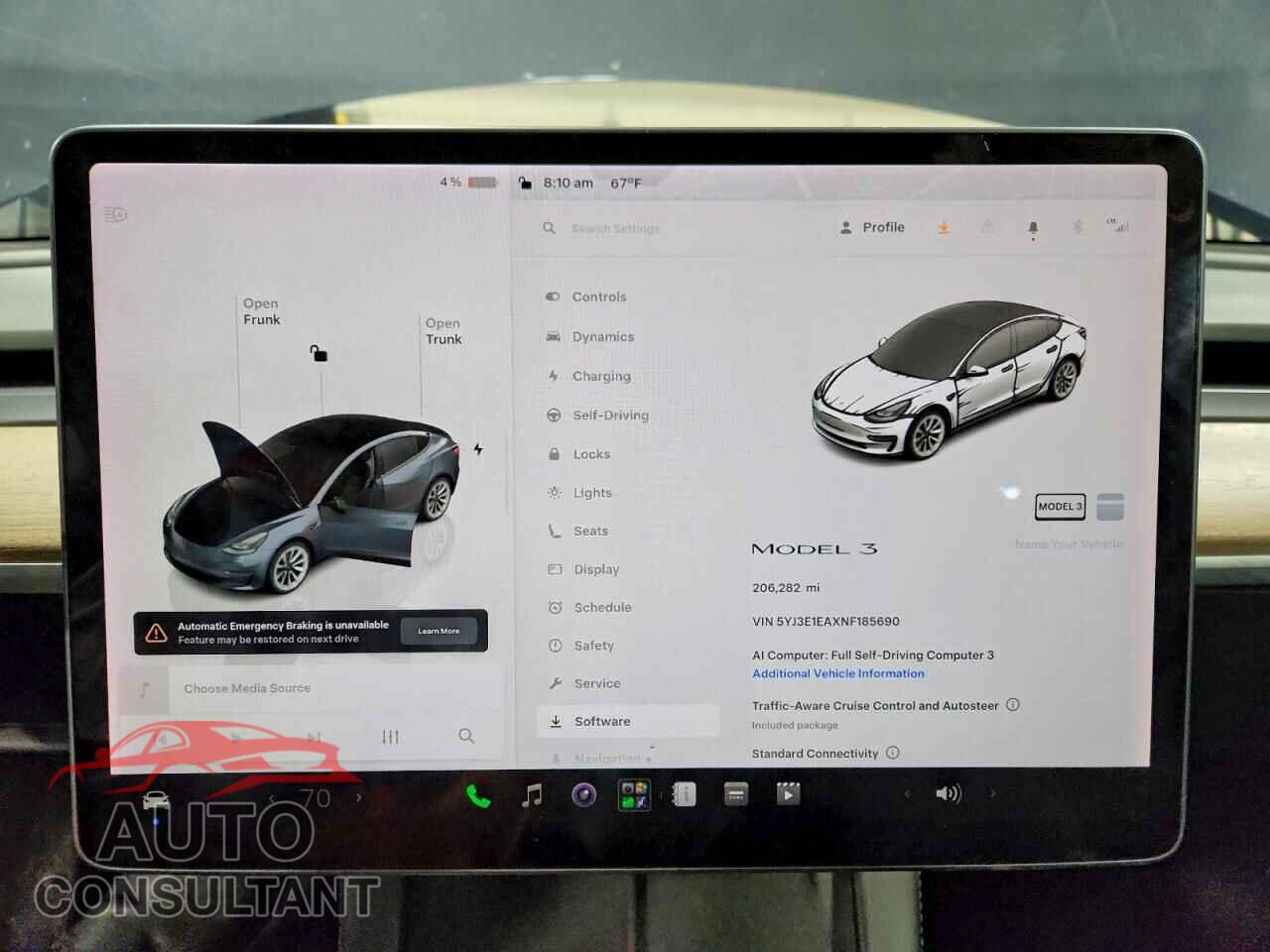 TESLA MODEL 3 2022 - 5YJ3E1EAXNF185690