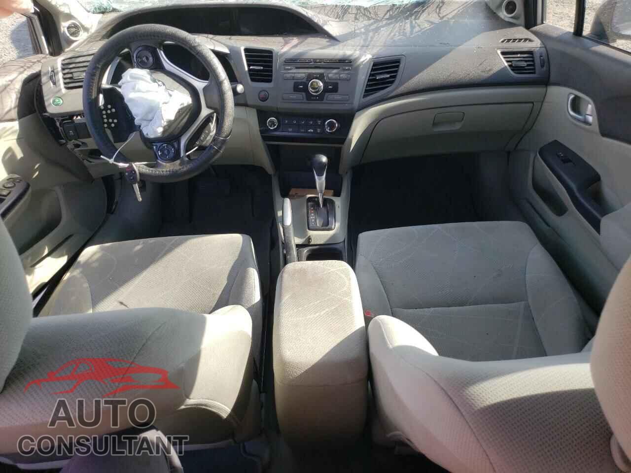 HONDA CIVIC 2012 - 19XFB2F8XCE322976