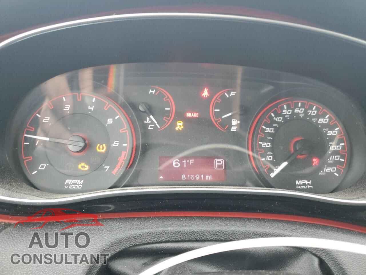 DODGE DART 2016 - 1C3CDFAA7GD703856