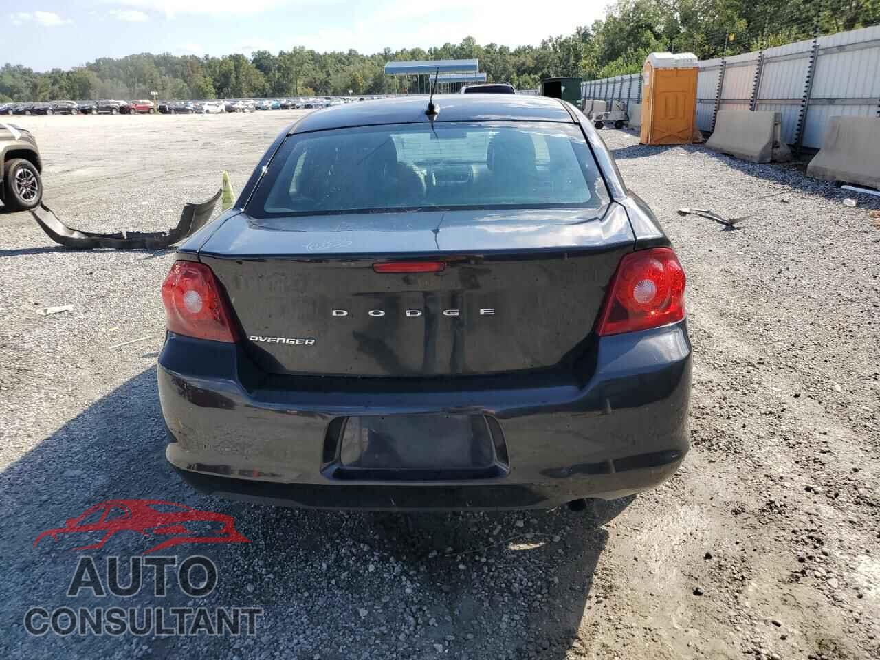 DODGE AVENGER 2013 - 1C3CDZAB8DN752807