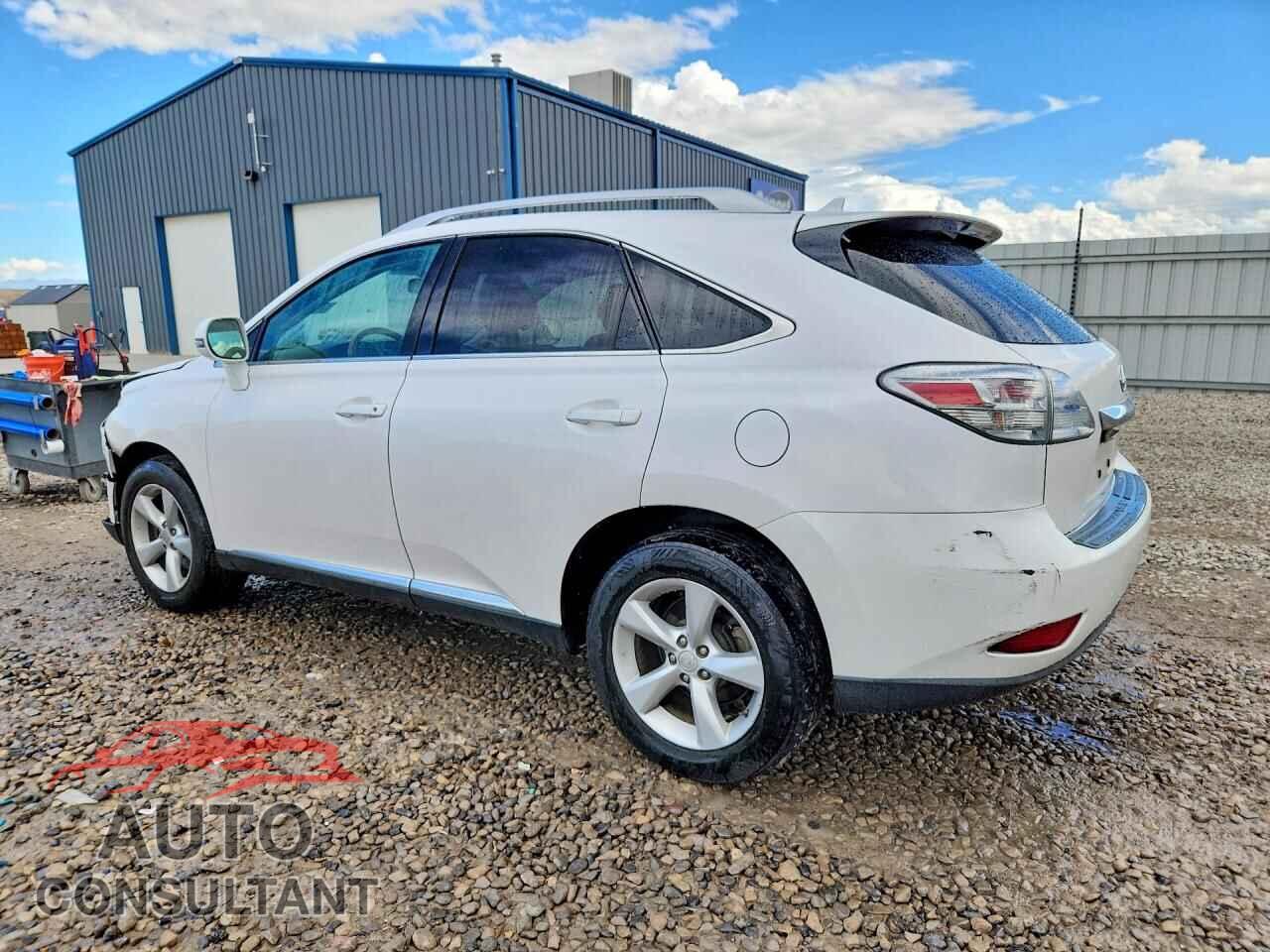 LEXUS RX350 2012 - 2T2BK1BA9CC127477