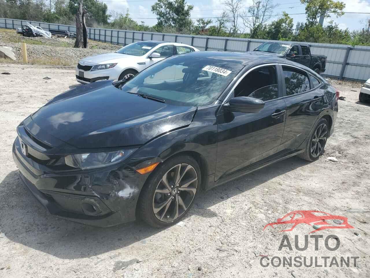 HONDA CIVIC 2021 - 19XFC2F87ME004442