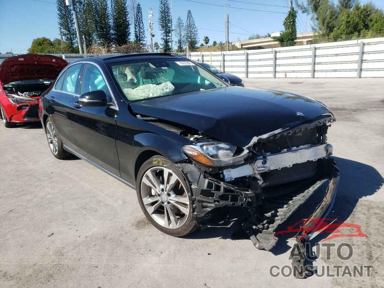 MERCEDES-BENZ C-CLASS 2017 - 55SWF4JB0HU188160
